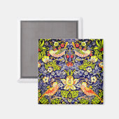 Strawberry Thief Birds William Morris Magneet (Voorkant / Achterkant)