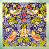 Strawberry Thief Birds William Morris Raamsticker (Vel 3)