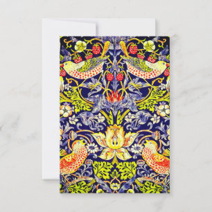 Strawberry Thief Birds William Morris RSVP Kaartje