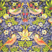 Strawberry Thief Birds William Morris Sticker (Voorkant)