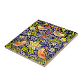 Strawberry Thief Birds William Morris Tegeltje (Zijkant)