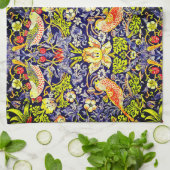 Strawberry Thief Birds William Morris Theedoek (Gevouwen)