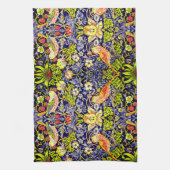 Strawberry Thief Birds William Morris Theedoek (Verticaal)