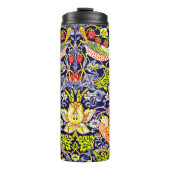 Strawberry Thief Birds William Morris Thermosbeker (Voorkant)