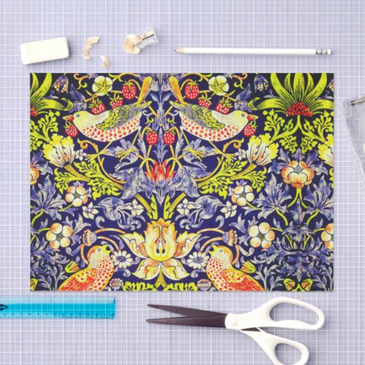 Strawberry Thief Birds William Morris Tissuepapier (Craft)