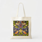 Strawberry Thief Birds William Morris Tote Bag (Voorkant)