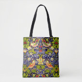 Strawberry Thief Birds William Morris Tote Bag (Voorkant)