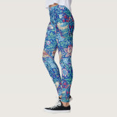 Strawberry Thief Blue, William Morris Leggings (Links)