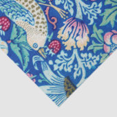 Strawberry Thief Blue, William Morris Tissue Paper Tissuepapier (Detail)