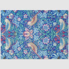 Strawberry Thief Blue, William Morris Tissue Paper Tissuepapier