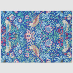 Strawberry Thief Blue, William Morris Tissue Paper Tissuepapier