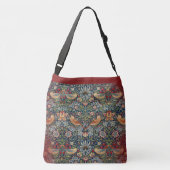 StrawBerry Thief by William *Morris Crossbody Tas (Achterkant)