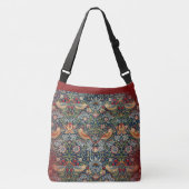 StrawBerry Thief by William *Morris Crossbody Tas (Voorkant)