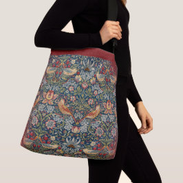 StrawBerry Thief by William *Morris Crossbody Tas