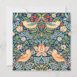 Strawberry Thief (door William Morris) Kaart