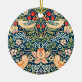 Strawberry Thief (door William Morris) Keramisch Ornament (Voorkant)