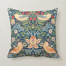 Strawberry Thief (door William Morris) Kussen