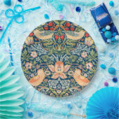 Strawberry Thief (door William Morris) Papieren Bordje (Feest)