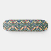 Strawberry Thief (door William Morris) Persoonlijk Skateboard (Horizontaal)