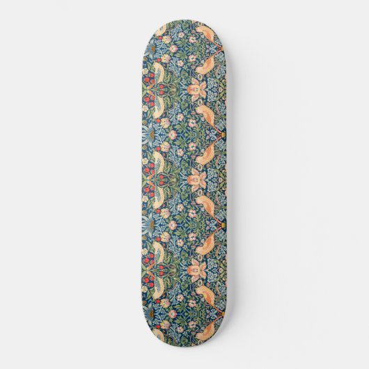 Strawberry Thief (door William Morris) Persoonlijk Skateboard (Voorkant)