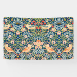 Strawberry Thief (door William Morris) Spandoek