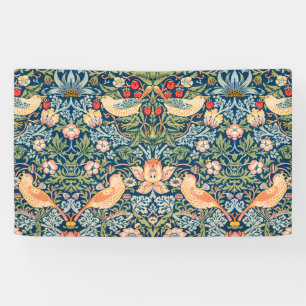 Strawberry Thief (door William Morris) Spandoek