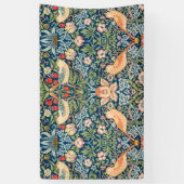 Strawberry Thief (door William Morris) Spandoek (Verticaal)