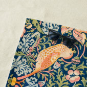 Strawberry Thief (door William Morris) Strandlaken (In situ)