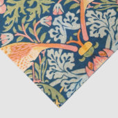 Strawberry Thief (door William Morris) Tissuepapier (Detail)