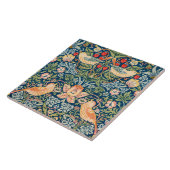 Strawberry Thief, Famous Painting Tegeltje (Zijkant)