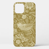 Strawberry Thief Gold, William Morris Case-Mate iPhone Case (Achterkant)