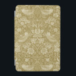 Strawberry Thief Gold, William Morris iPad Mini Cover<br><div class="desc">William Morris (24 maart 1834 - 3 oktober 1896) was een Britse textielontwerper, dichter, schrijver, vertaler en socialistische activist die banden heeft met de Britse Beweging voor Kunst en Kunst. Hij heeft een belangrijke bijdrage geleverd aan de heropleving van de traditionele Britse textielkunst en de productiemethoden. Zijn literaire bijdragen hebben...</div>