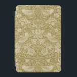 Strawberry Thief Gold, William Morris iPad Mini Cover<br><div class="desc">William Morris (24 maart 1834 - 3 oktober 1896) was een Britse textielontwerper, dichter, schrijver, vertaler en socialistische activist die banden heeft met de Britse Beweging voor Kunst en Kunst. Hij heeft een belangrijke bijdrage geleverd aan de heropleving van de traditionele Britse textielkunst en de productiemethoden. Zijn literaire bijdragen hebben...</div>