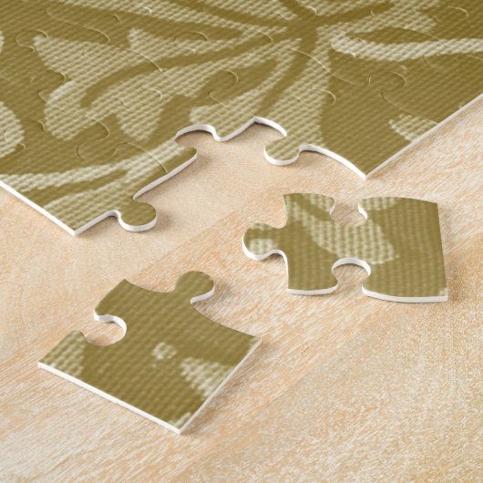 Strawberry Thief Gold, William Morris Legpuzzel (Zijkant)