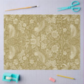 Strawberry Thief Gold, William Morris Tissuepapier (Craft)