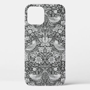 Strawberry Thief Gray, William Morris Case-Mate iPhone Case