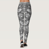 Strawberry Thief Gray, William Morris Leggings (Achterkant)