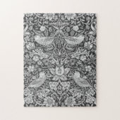 Strawberry Thief Gray, William Morris Legpuzzel (Verticaal)