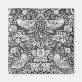 Strawberry Thief Gray, William Morris Magneet (Voorkant)