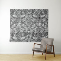 Strawberry Thief Gray, William Morris