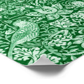 Strawberry Thief Green, William Morris Poster (Hoek)