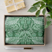 Strawberry Thief Green, William Morris Tissuepapier (Geschenk)