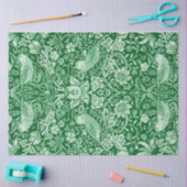 Strawberry Thief Green, William Morris Tissuepapier (Craft)