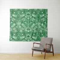 Strawberry Thief Green, William Morris