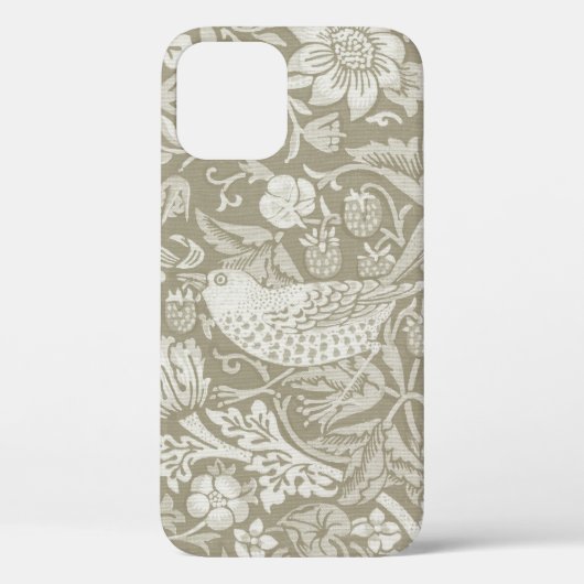 Strawberry Thief Ivory, William Morris Case-Mate iPhone Case (Achterkant)