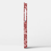 Strawberry Thief Maroon, William Morris Case-Mate iPhone Case (Achterkant / Links)