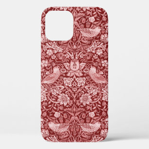 Strawberry Thief Maroon, William Morris Case-Mate iPhone Case