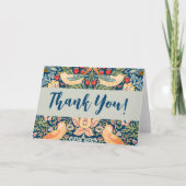 Strawberry Thief of William Morris Bedankkaart (Voorkant)