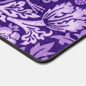 Strawberry Thief Paars, William Morris Bureaumat (Hoek)