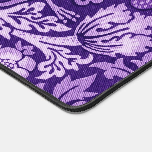 Strawberry Thief Paars, William Morris Bureaumat (Hoek)